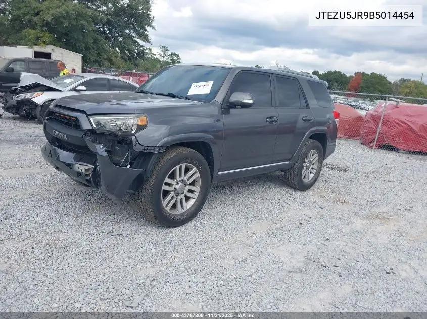 JTEZU5JR9B5014454 2011 Toyota 4Runner Limited V6