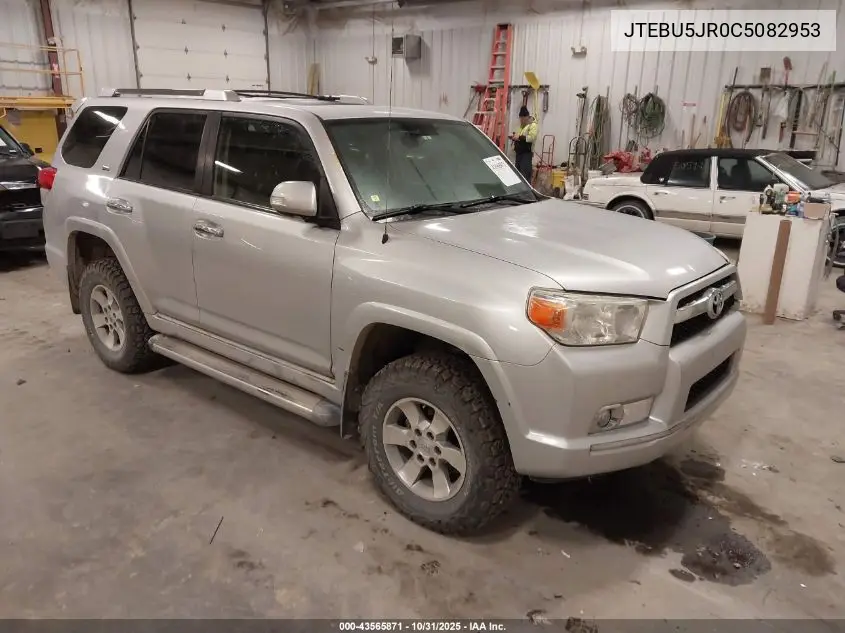 JTEBU5JR0C5082953 2012 Toyota 4Runner Sr5