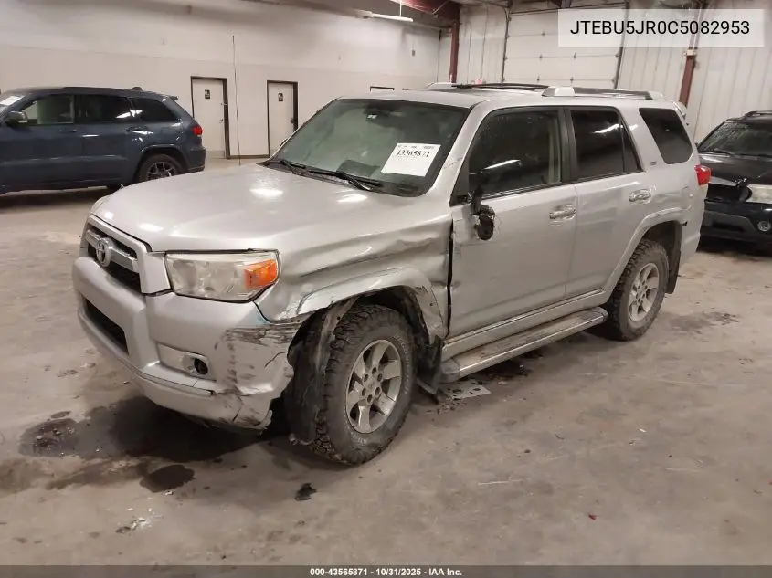 JTEBU5JR0C5082953 2012 Toyota 4Runner Sr5