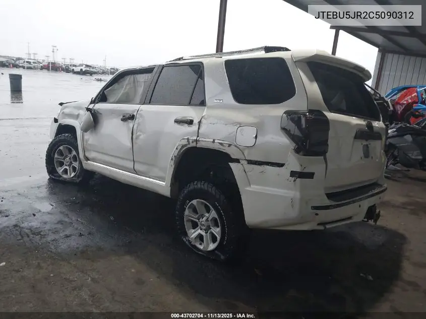 JTEBU5JR2C5090312 2012 Toyota 4Runner Sr5