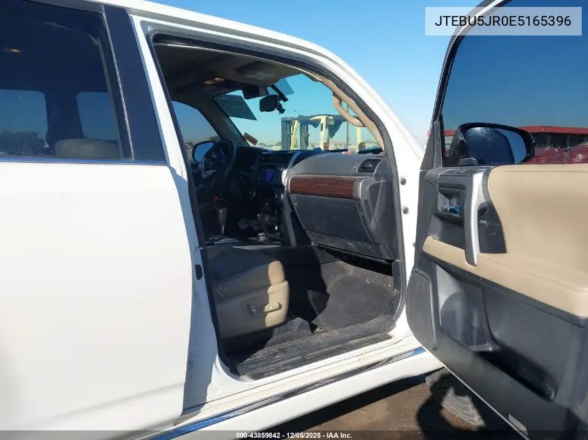 JTEBU5JR0E5165396 2014 Toyota 4Runner Limited