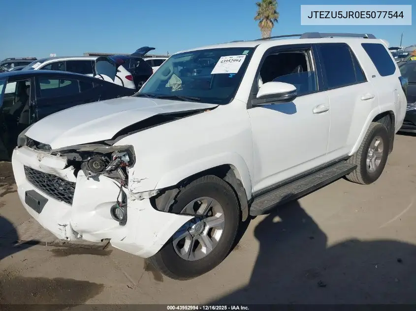JTEZU5JR0E5077544 2014 Toyota 4Runner Sr5 Premium