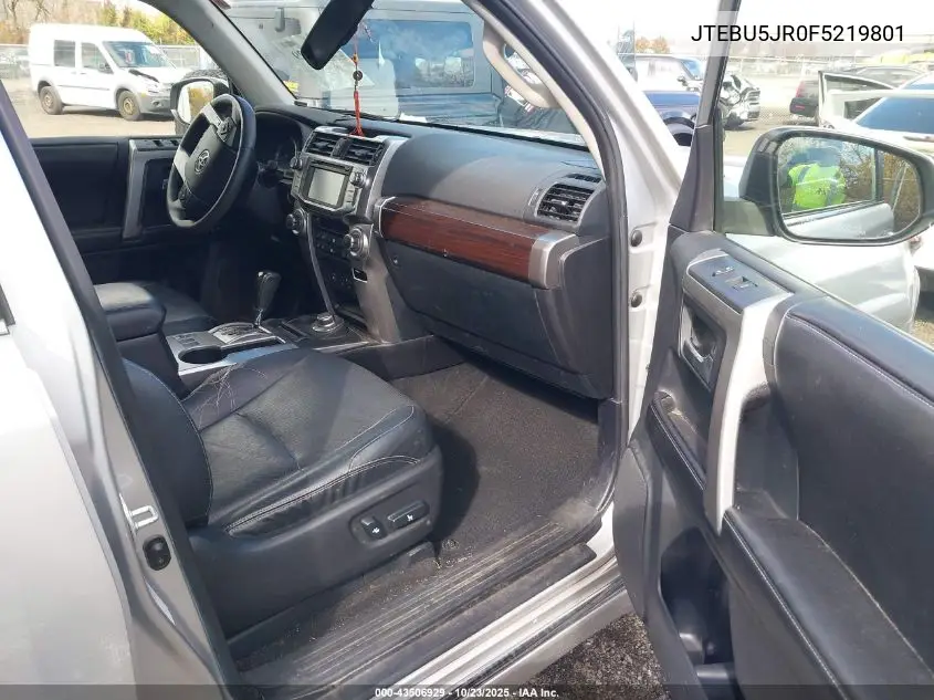 JTEBU5JR0F5219801 2015 Toyota 4Runner Limited