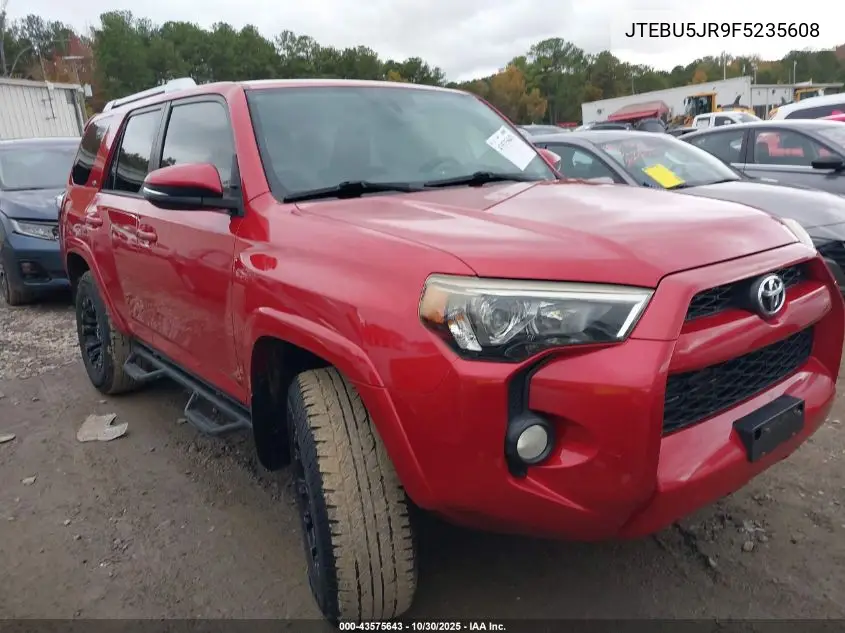 JTEBU5JR9F5235608 2015 Toyota 4Runner Sr5 Premium