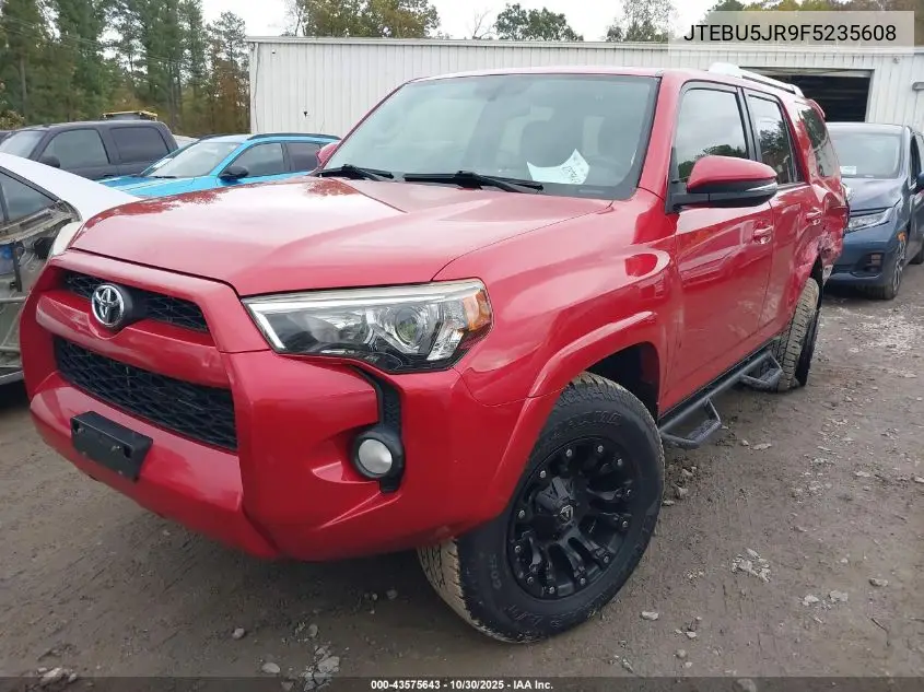 JTEBU5JR9F5235608 2015 Toyota 4Runner Sr5 Premium