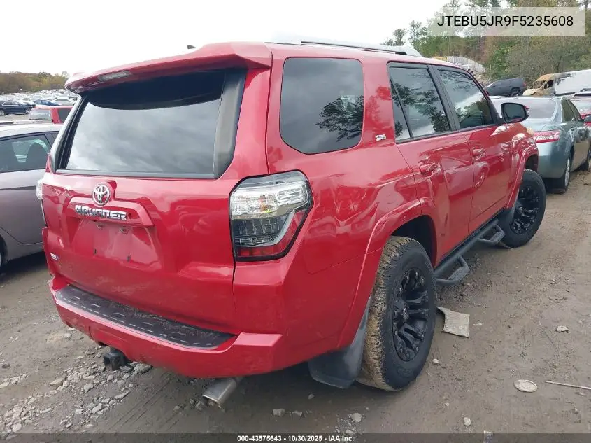 JTEBU5JR9F5235608 2015 Toyota 4Runner Sr5 Premium
