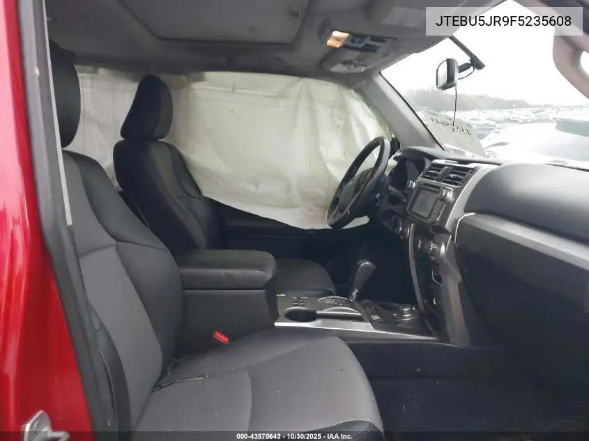 JTEBU5JR9F5235608 2015 Toyota 4Runner Sr5 Premium