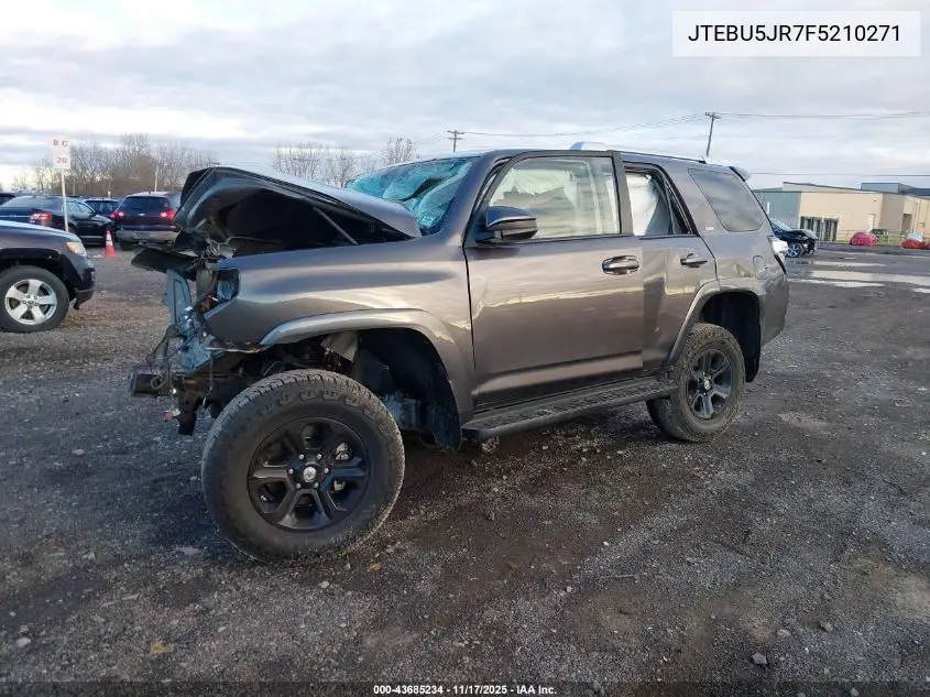 JTEBU5JR7F5210271 2015 Toyota 4Runner Sr5