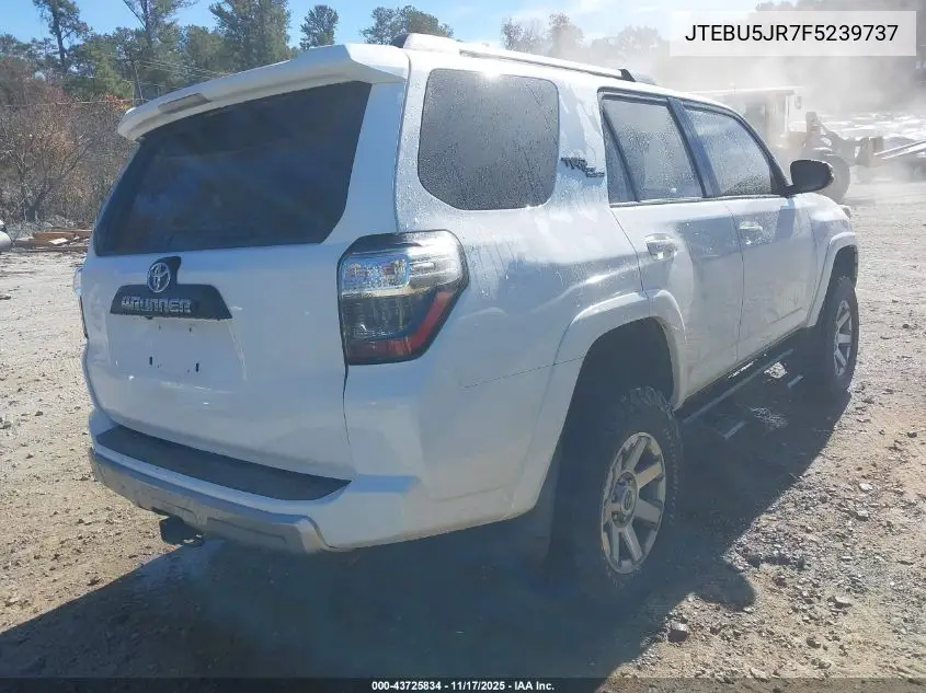JTEBU5JR7F5239737 2015 Toyota 4Runner Trail Premium