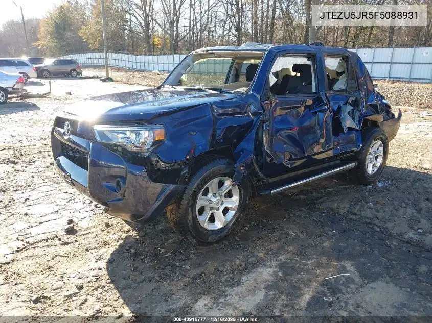 JTEZU5JR5F5088931 2015 Toyota 4Runner Sr5