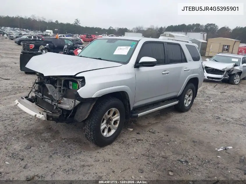 JTEBU5JR4G5395901 2016 Toyota 4Runner Sr5