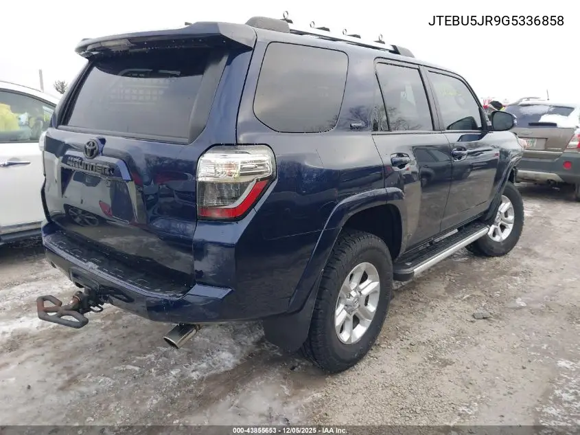 JTEBU5JR9G5336858 2016 Toyota 4Runner Sr5 Premium