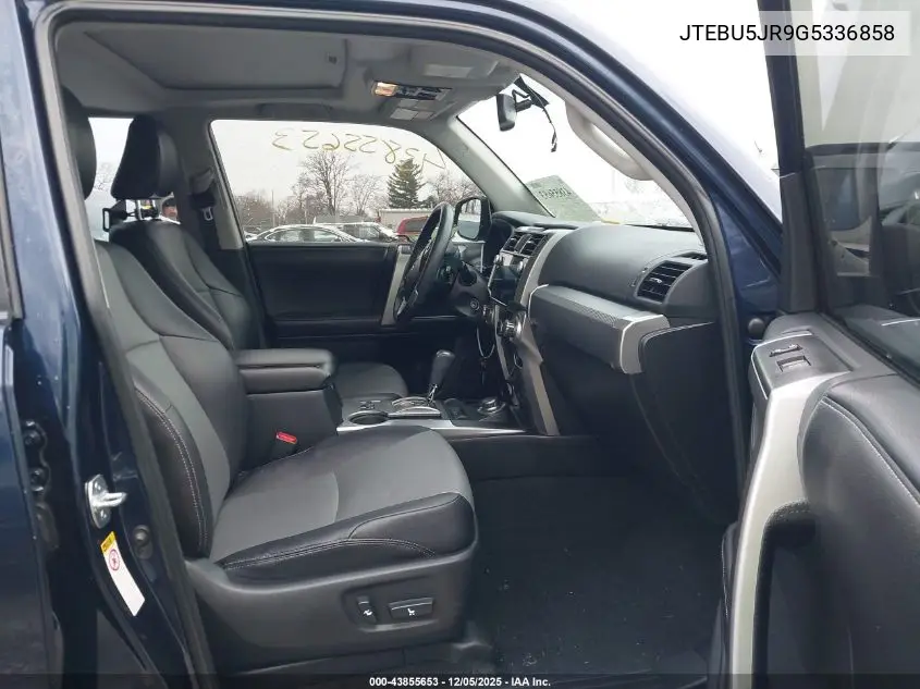 JTEBU5JR9G5336858 2016 Toyota 4Runner Sr5 Premium