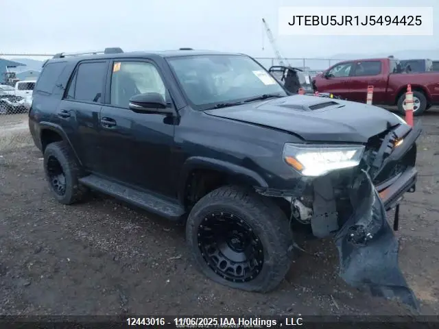 JTEBU5JR1J5494425 2018 Toyota 4Runner Sr5