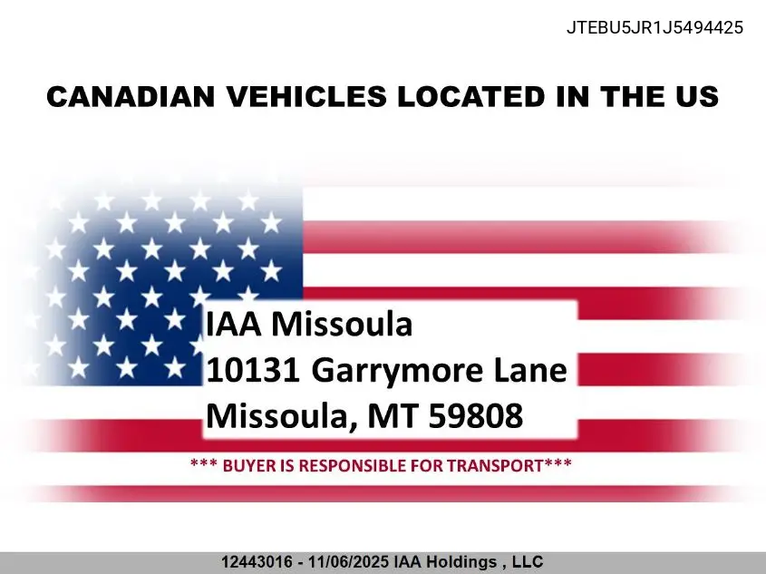 JTEBU5JR1J5494425 2018 Toyota 4Runner Sr5