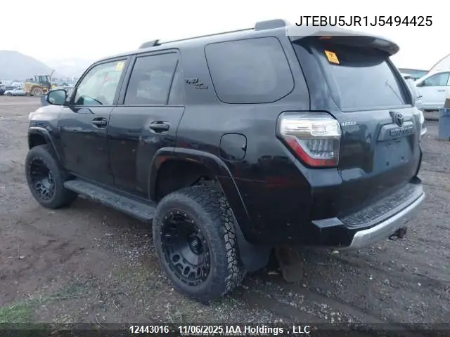 JTEBU5JR1J5494425 2018 Toyota 4Runner Sr5