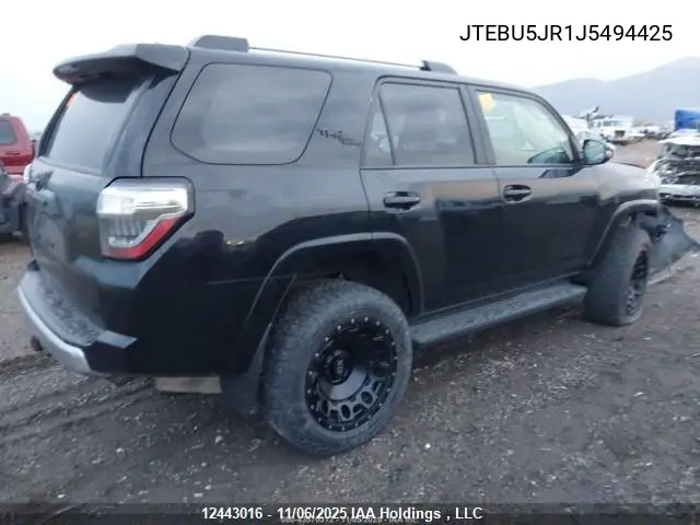 JTEBU5JR1J5494425 2018 Toyota 4Runner Sr5