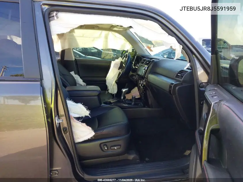 JTEBU5JR8J5591959 2018 Toyota 4Runner Trd Off Road Premium