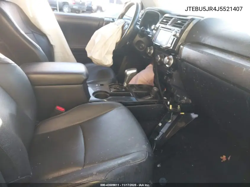 JTEBU5JR4J5521407 2018 Toyota 4Runner Trd Off Road