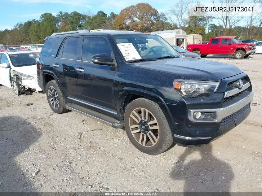 JTEZU5JR2J5173041 2018 Toyota 4Runner Limited