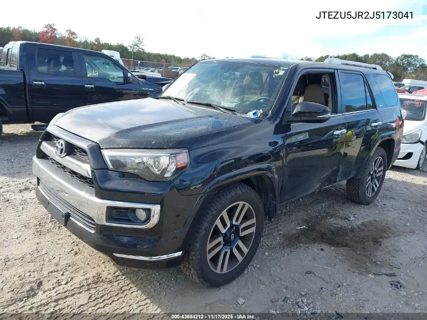 JTEZU5JR2J5173041 2018 Toyota 4Runner Limited