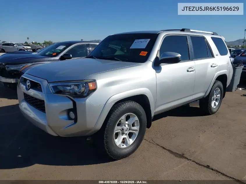 JTEZU5JR6K5196629 2019 Toyota 4Runner Sr5