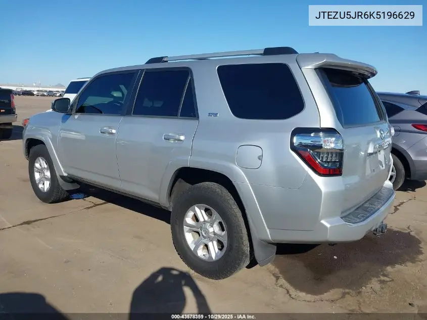 JTEZU5JR6K5196629 2019 Toyota 4Runner Sr5