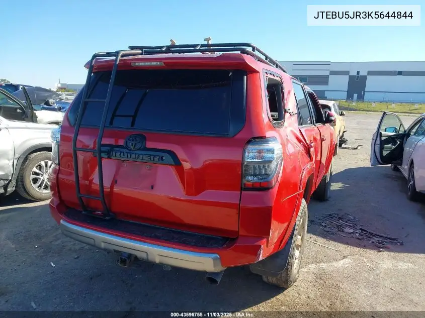 JTEBU5JR3K5644844 2019 Toyota 4Runner Trd Off Road Premium