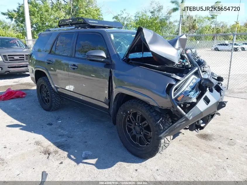 JTEBU5JR2K5654720 2019 Toyota 4Runner Sr5 Premium