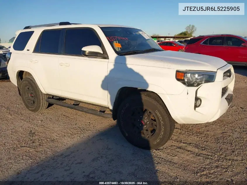 JTEZU5JR6L5225905 2020 Toyota 4Runner Sr5