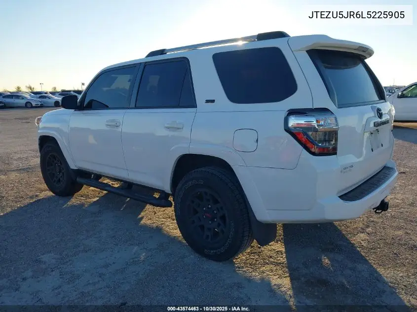 JTEZU5JR6L5225905 2020 Toyota 4Runner Sr5