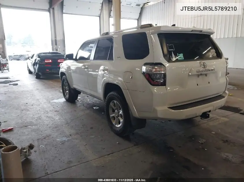 JTEBU5JR5L5789210 2020 Toyota 4Runner Sr5 Premium