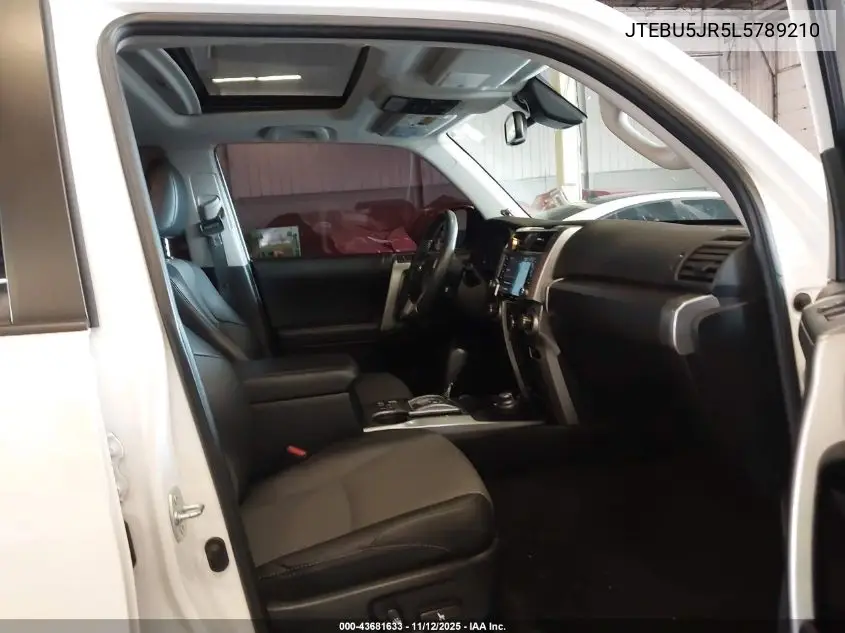 JTEBU5JR5L5789210 2020 Toyota 4Runner Sr5 Premium