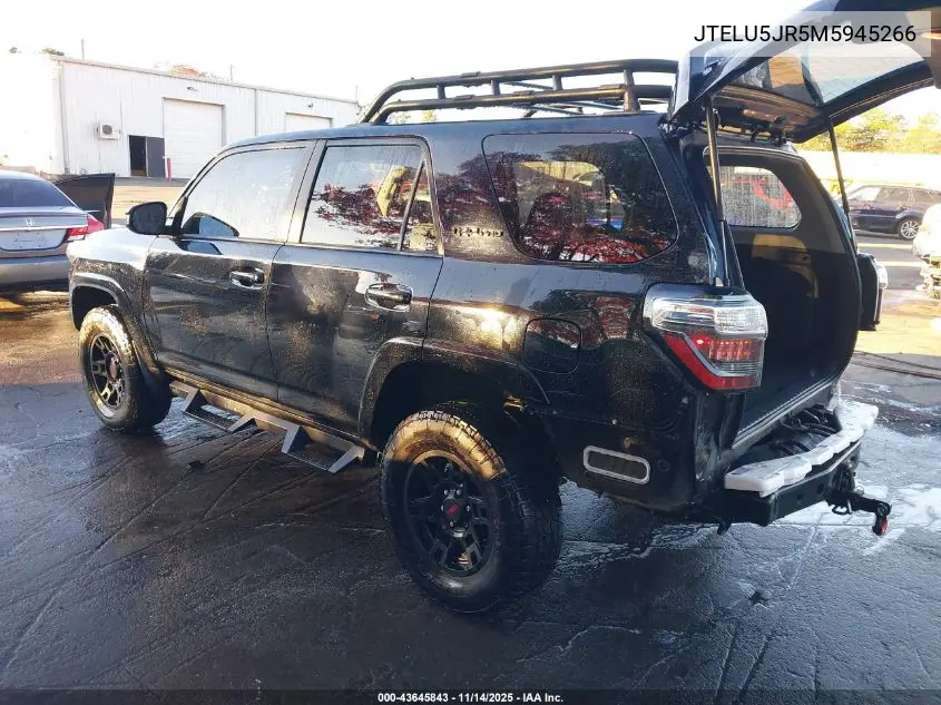 JTELU5JR5M5945266 2021 Toyota 4Runner Trd Pro