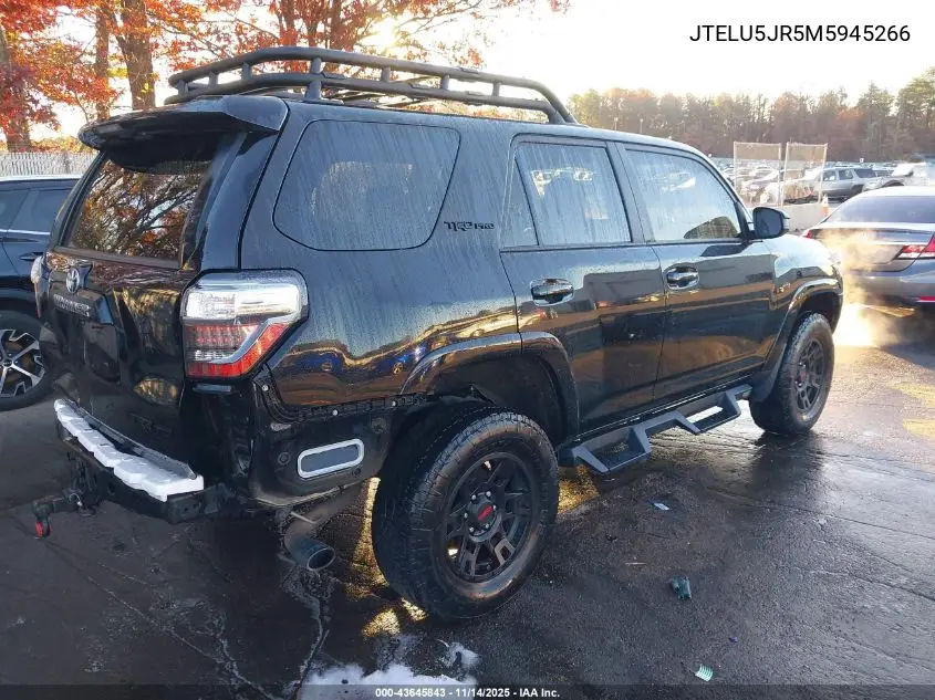 JTELU5JR5M5945266 2021 Toyota 4Runner Trd Pro