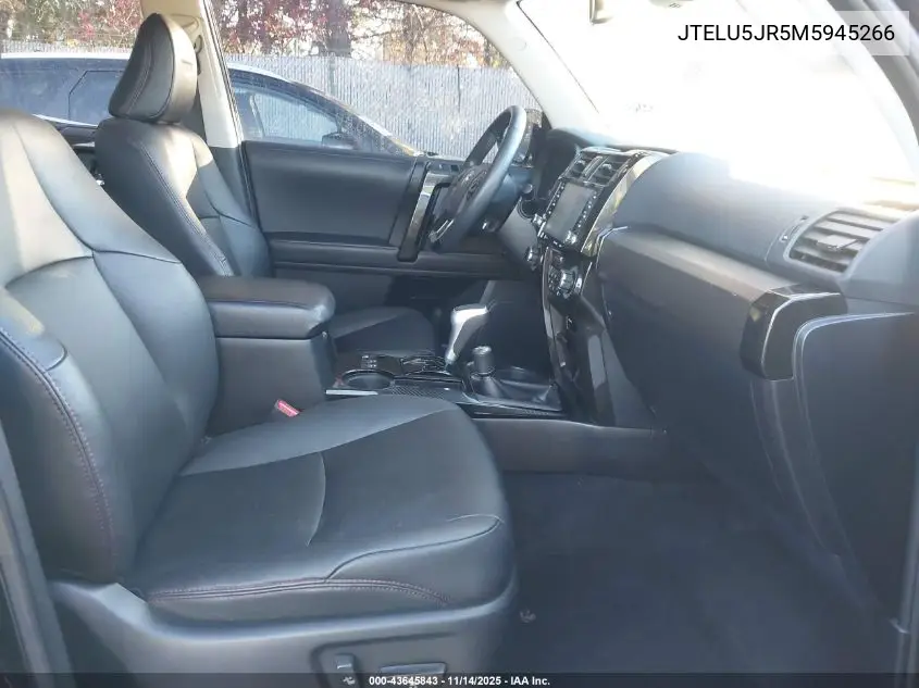 JTELU5JR5M5945266 2021 Toyota 4Runner Trd Pro