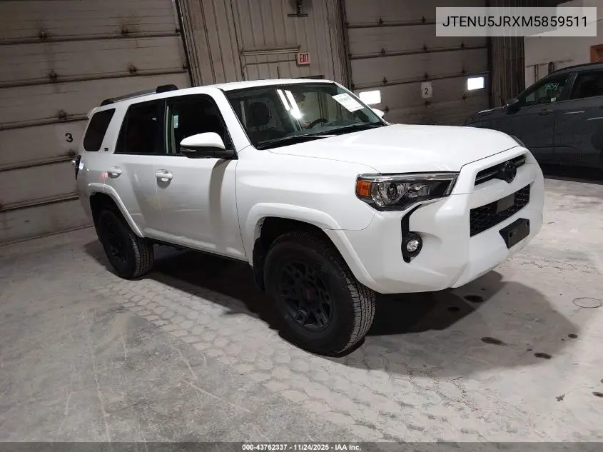 JTENU5JRXM5859511 2021 Toyota 4Runner Sr5 Premium