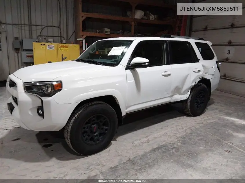 JTENU5JRXM5859511 2021 Toyota 4Runner Sr5 Premium