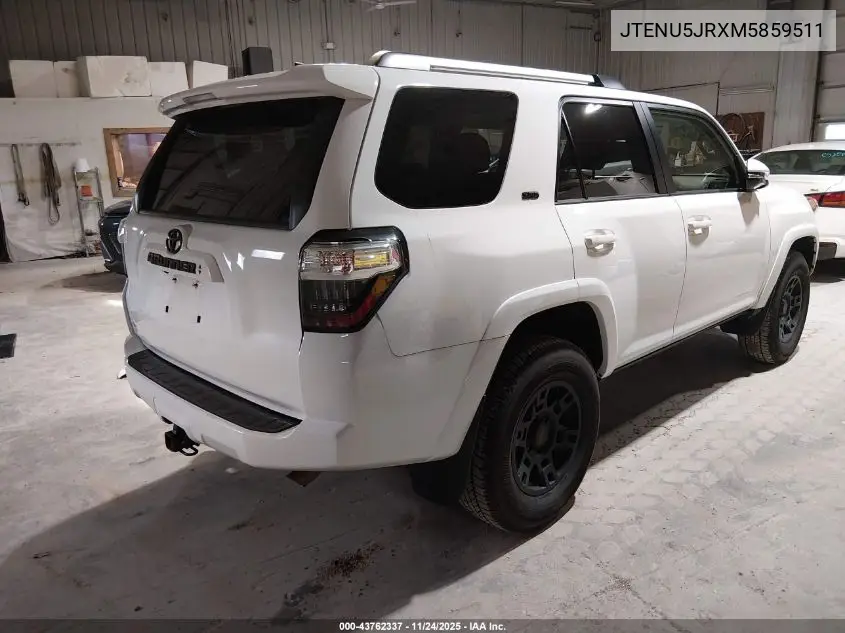 JTENU5JRXM5859511 2021 Toyota 4Runner Sr5 Premium