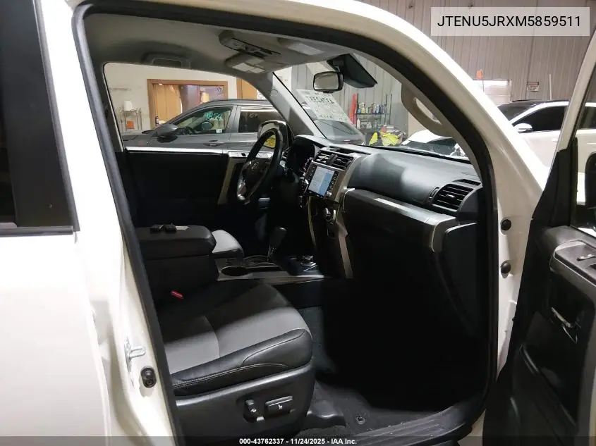 JTENU5JRXM5859511 2021 Toyota 4Runner Sr5 Premium