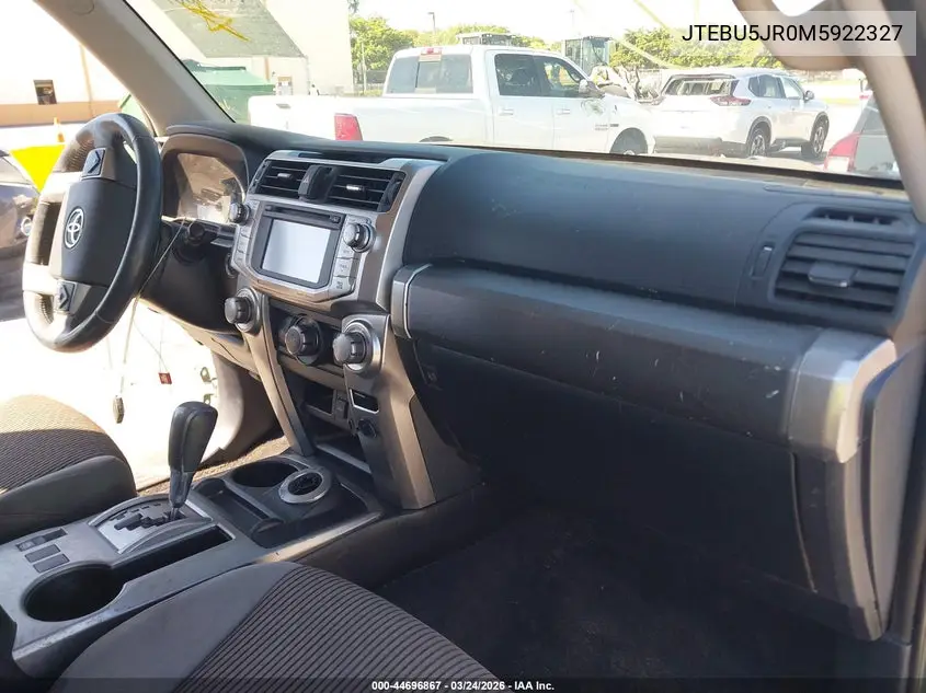 JTEBU5JR0M5922327 2021 Toyota 4Runner Trail Special Edition