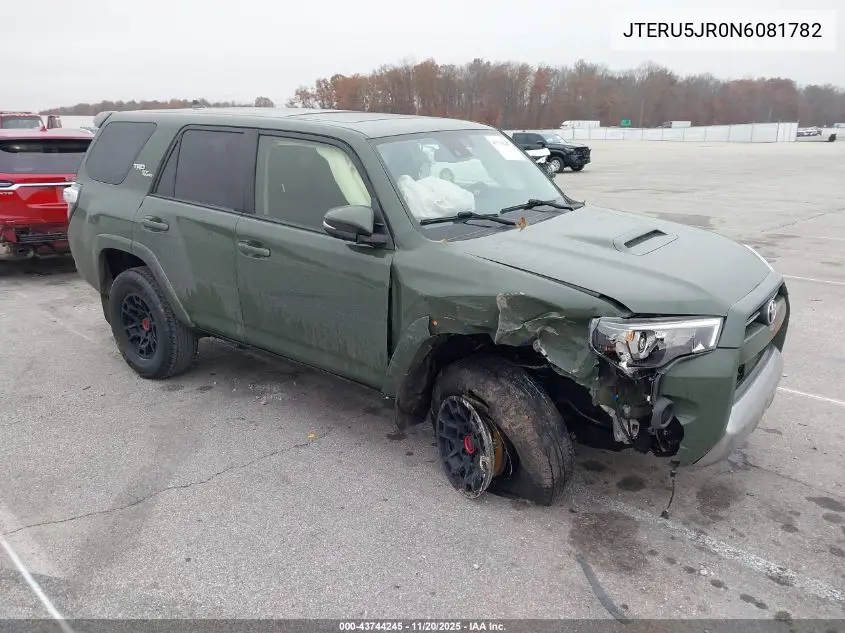 JTERU5JR0N6081782 2022 Toyota 4Runner Trd Off Road Premium