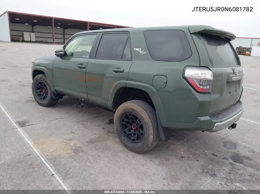 JTERU5JR0N6081782 2022 Toyota 4Runner Trd Off Road Premium