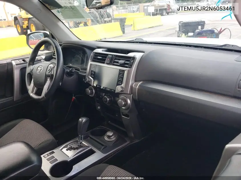 JTEMU5JR2N6053461 2022 Toyota 4Runner Sr5