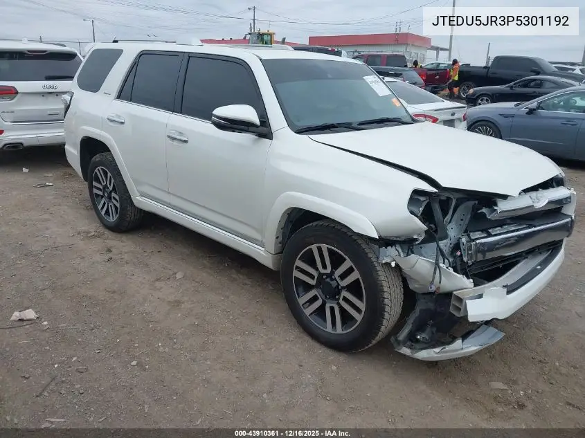 JTEDU5JR3P5301192 2023 Toyota 4Runner Limited