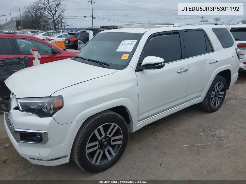 JTEDU5JR3P5301192 2023 Toyota 4Runner Limited
