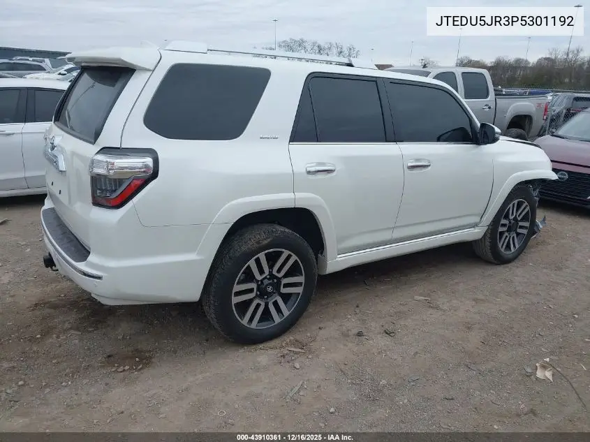 JTEDU5JR3P5301192 2023 Toyota 4Runner Limited