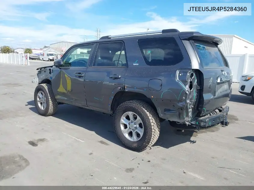 JTEEU5JR4P5284360 2023 Toyota 4Runner Sr5