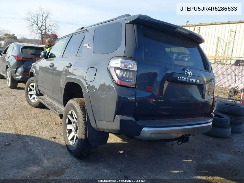 JTEPU5JR4R6286633 2024 Toyota 4Runner Trd Off Road