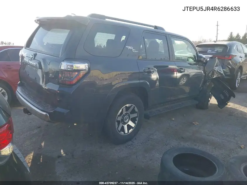 JTEPU5JR4R6286633 2024 Toyota 4Runner Trd Off Road